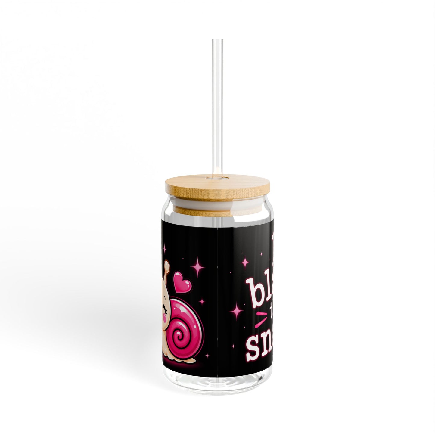 Snail’s Midnight Fault Glass Tumbler