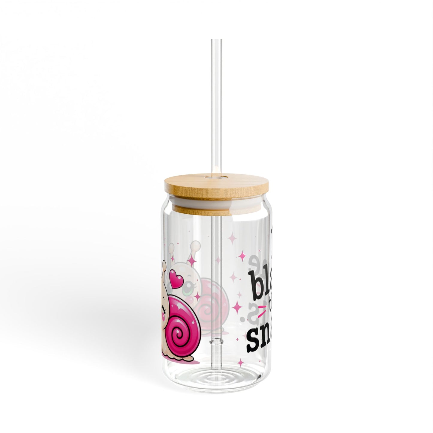 Snail’s Clear Fault Glass Tumbler