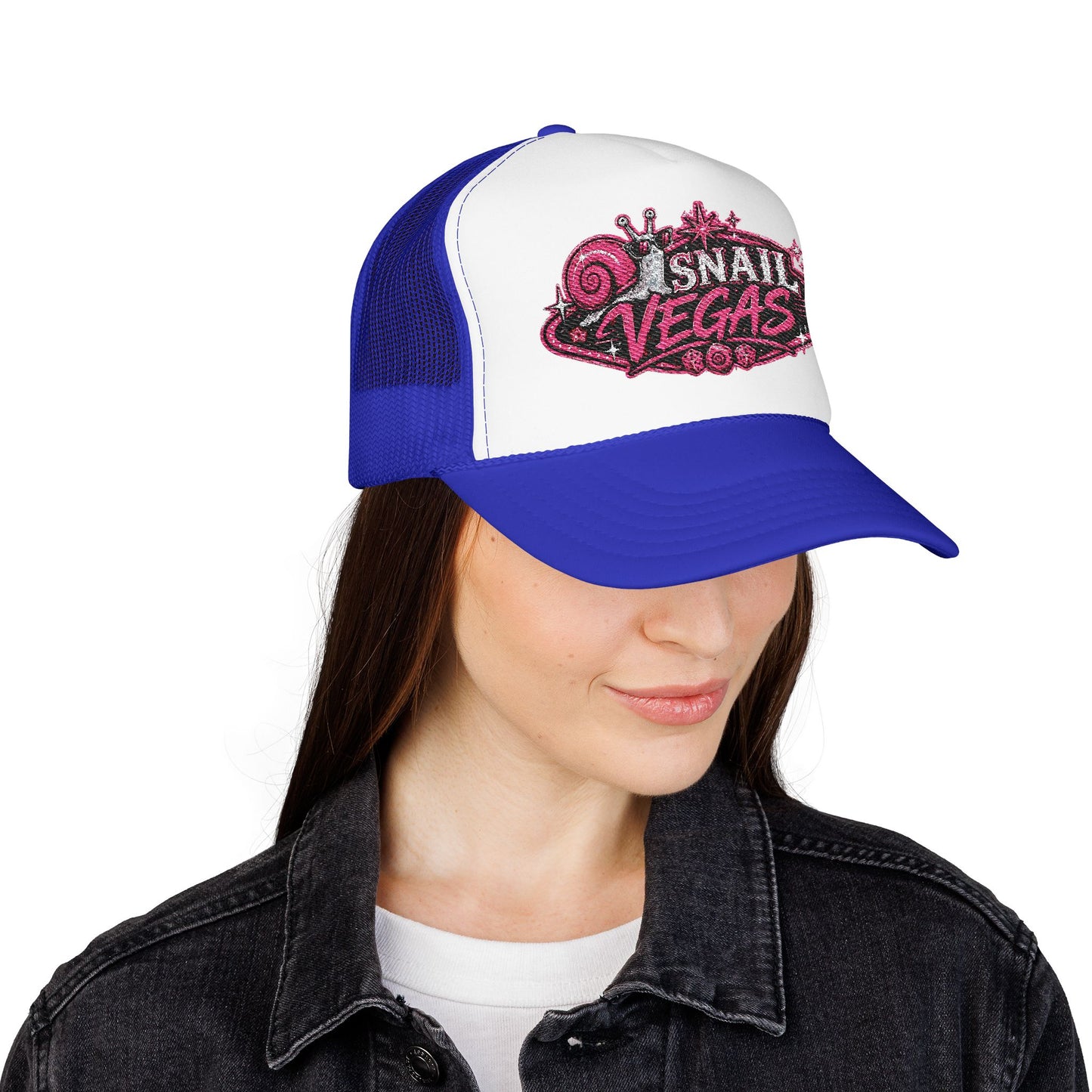 Snail Vegas Trucker Hat 🎰🐌✨