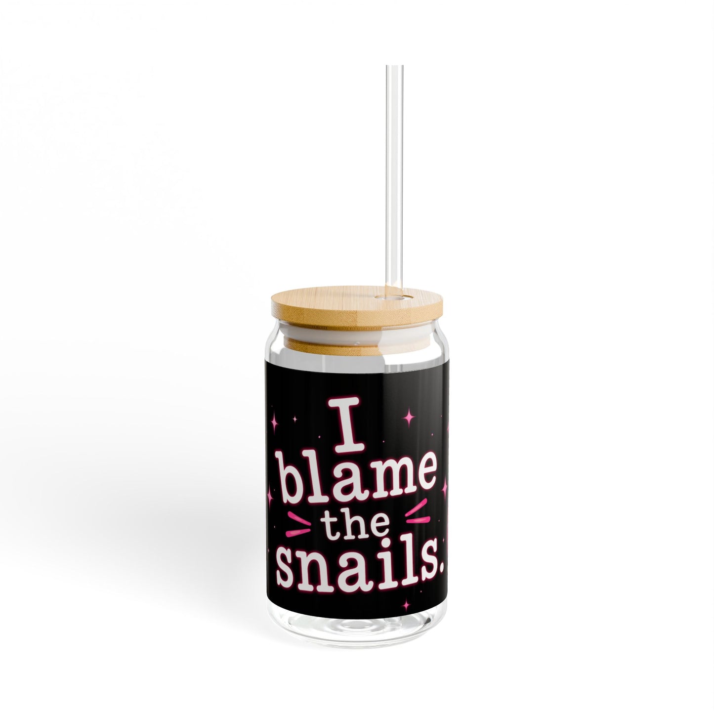 Snail’s Midnight Fault Glass Tumbler