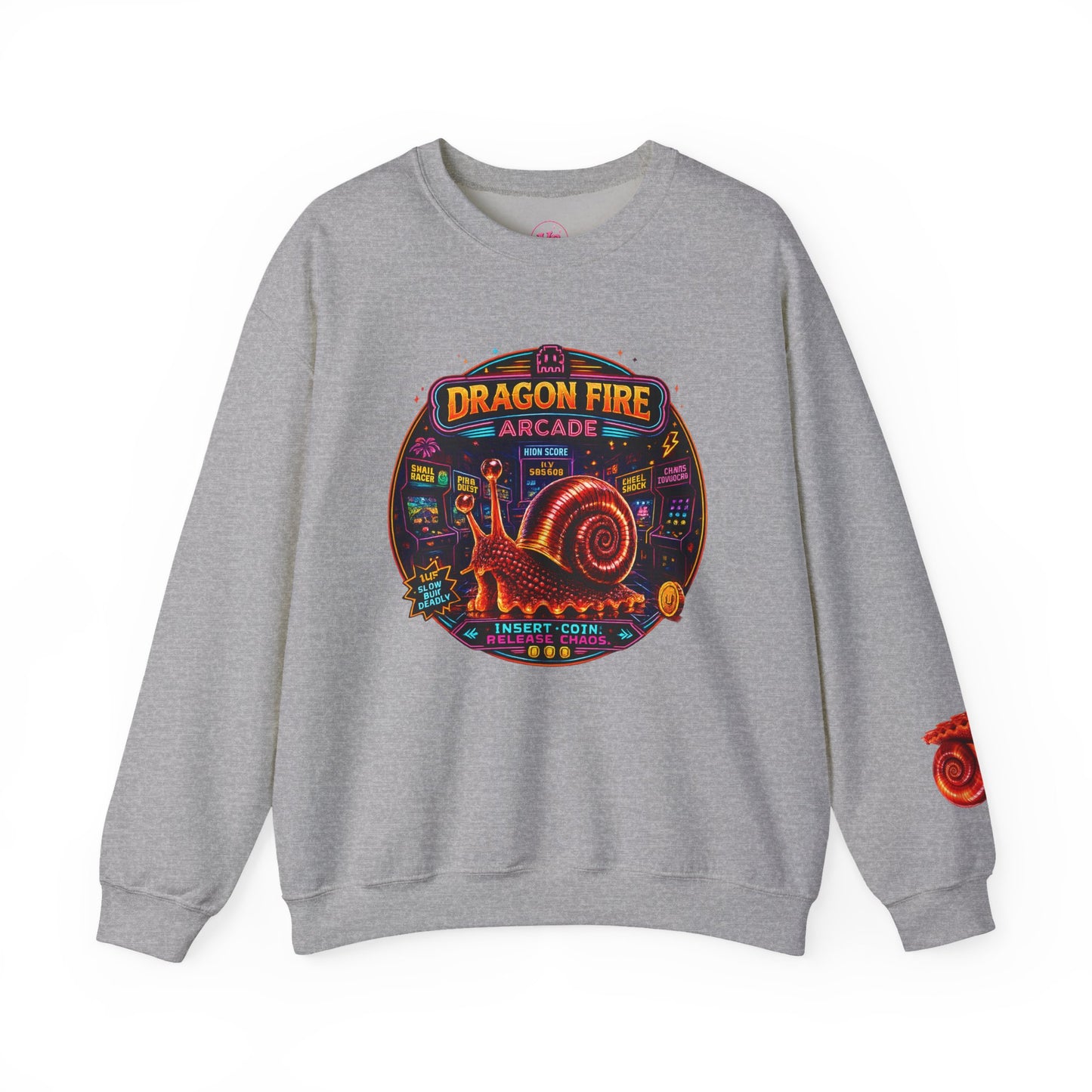 Dragon Fire Arcade Crewneck