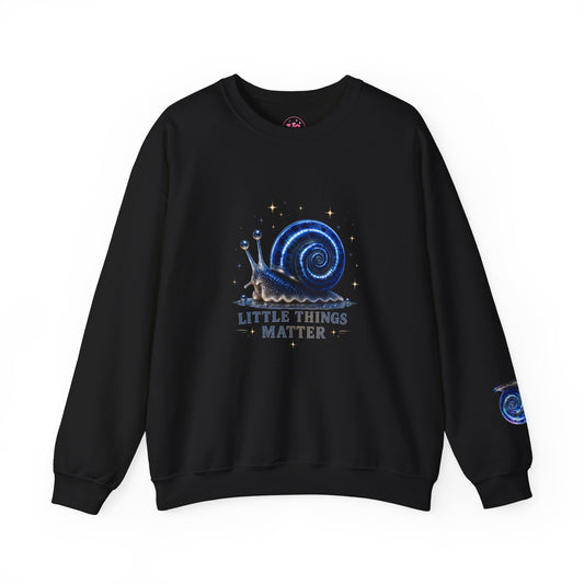 Little Things Matter Crewneck ✨🐌💙