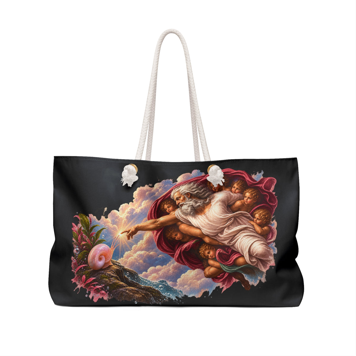 BEHOLD — The Divine Snail Tote