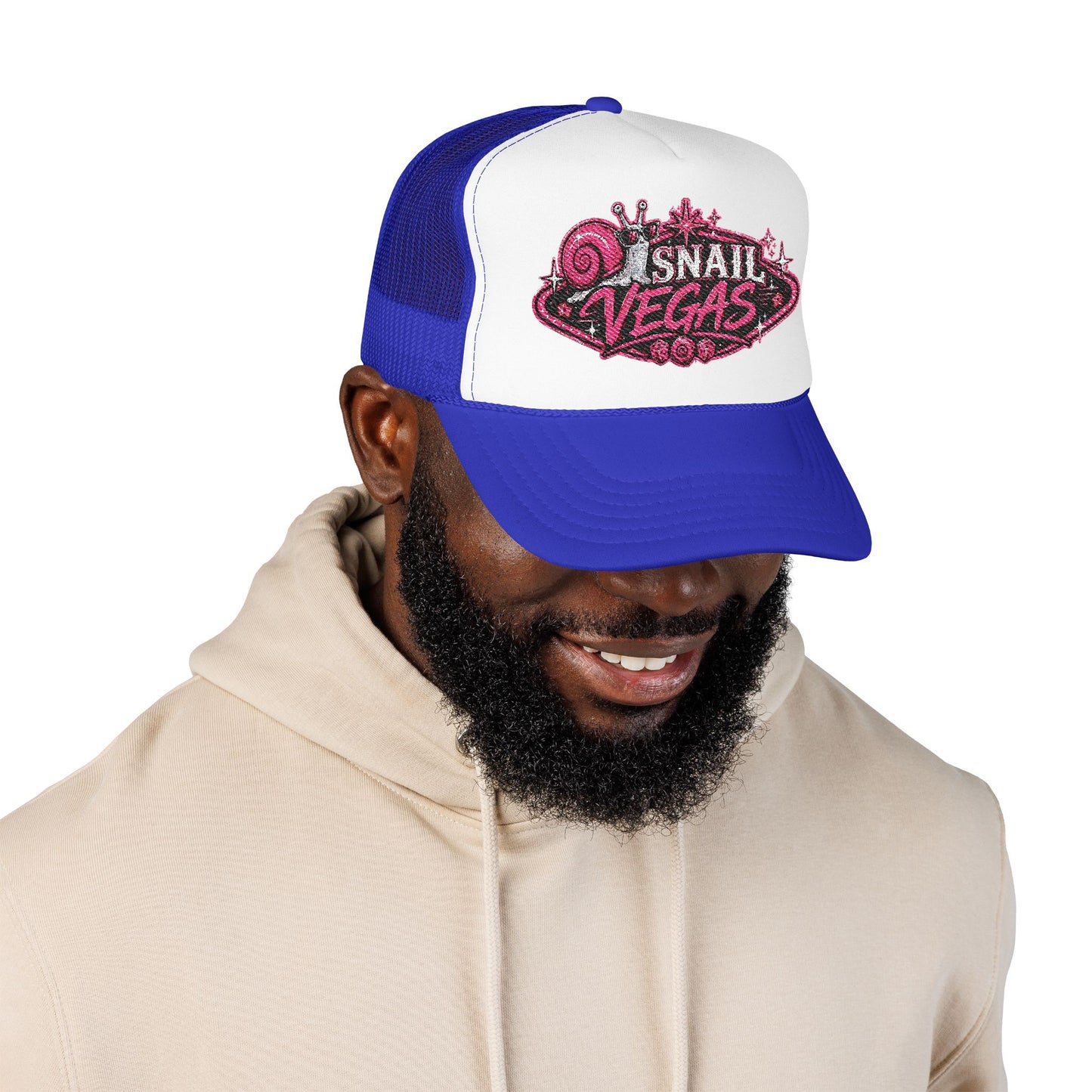 Snail Vegas Trucker Hat 🎰🐌✨