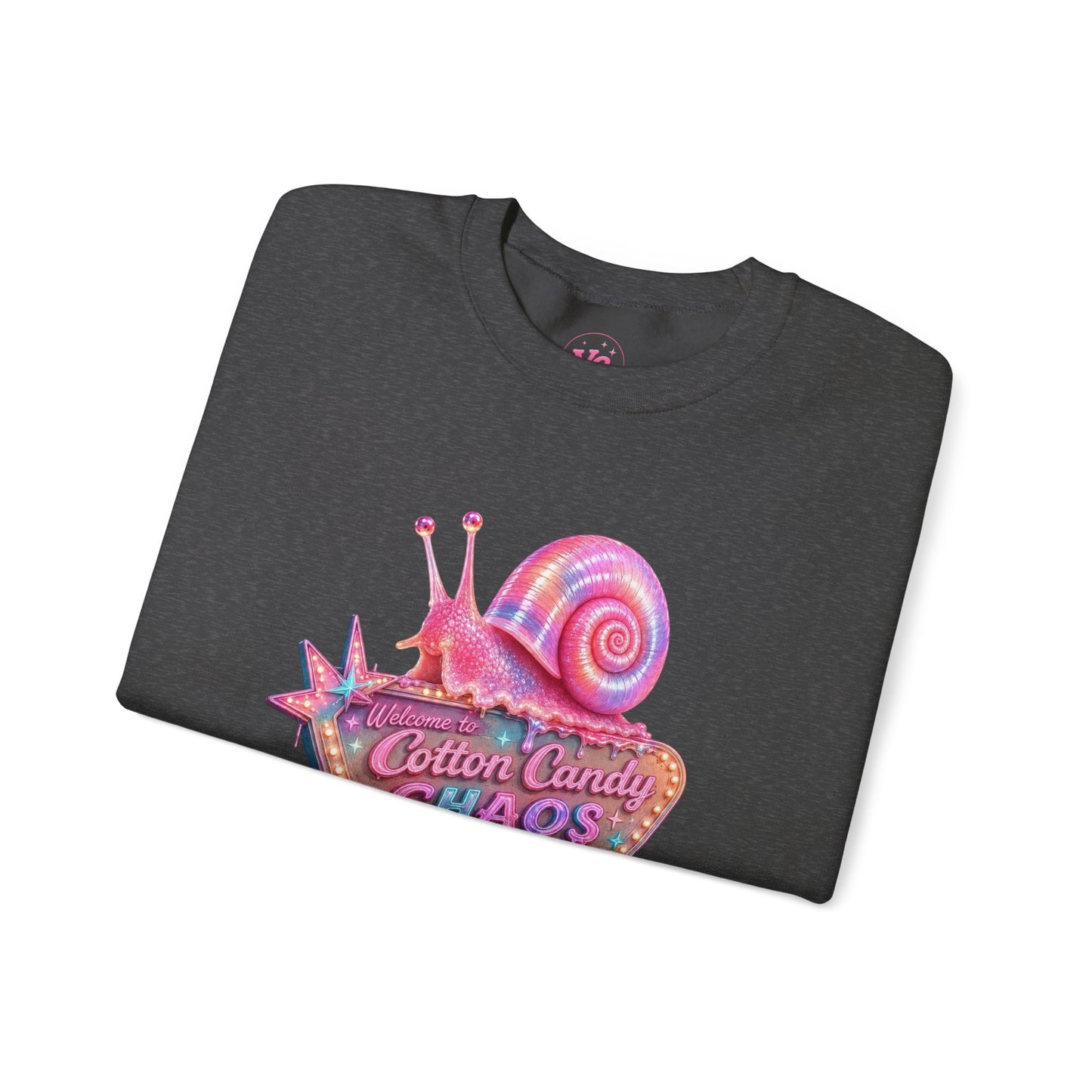 Cotton Candy Chaos Retro Motel Crewneck