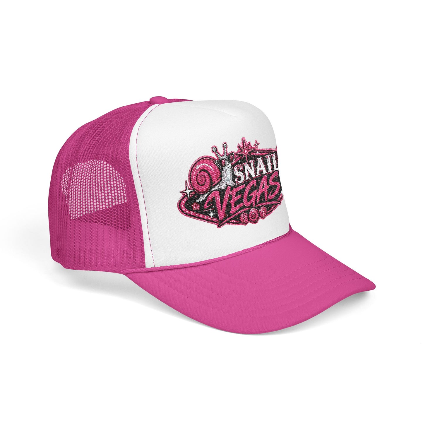 Snail Vegas Trucker Hat 🎰🐌✨