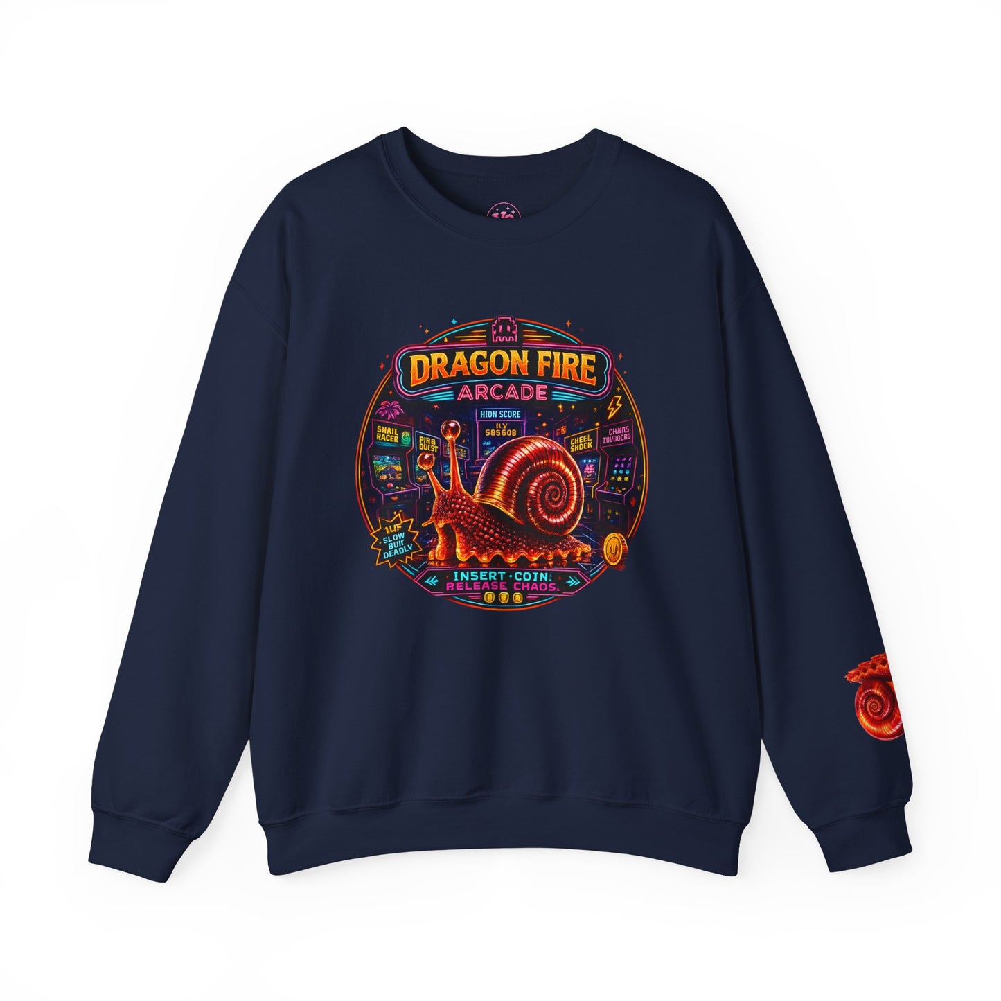 Dragon Fire Arcade Crewneck