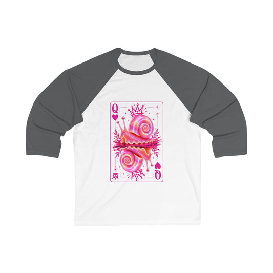 Queen of Hearts Ramshorn Baseball Tee