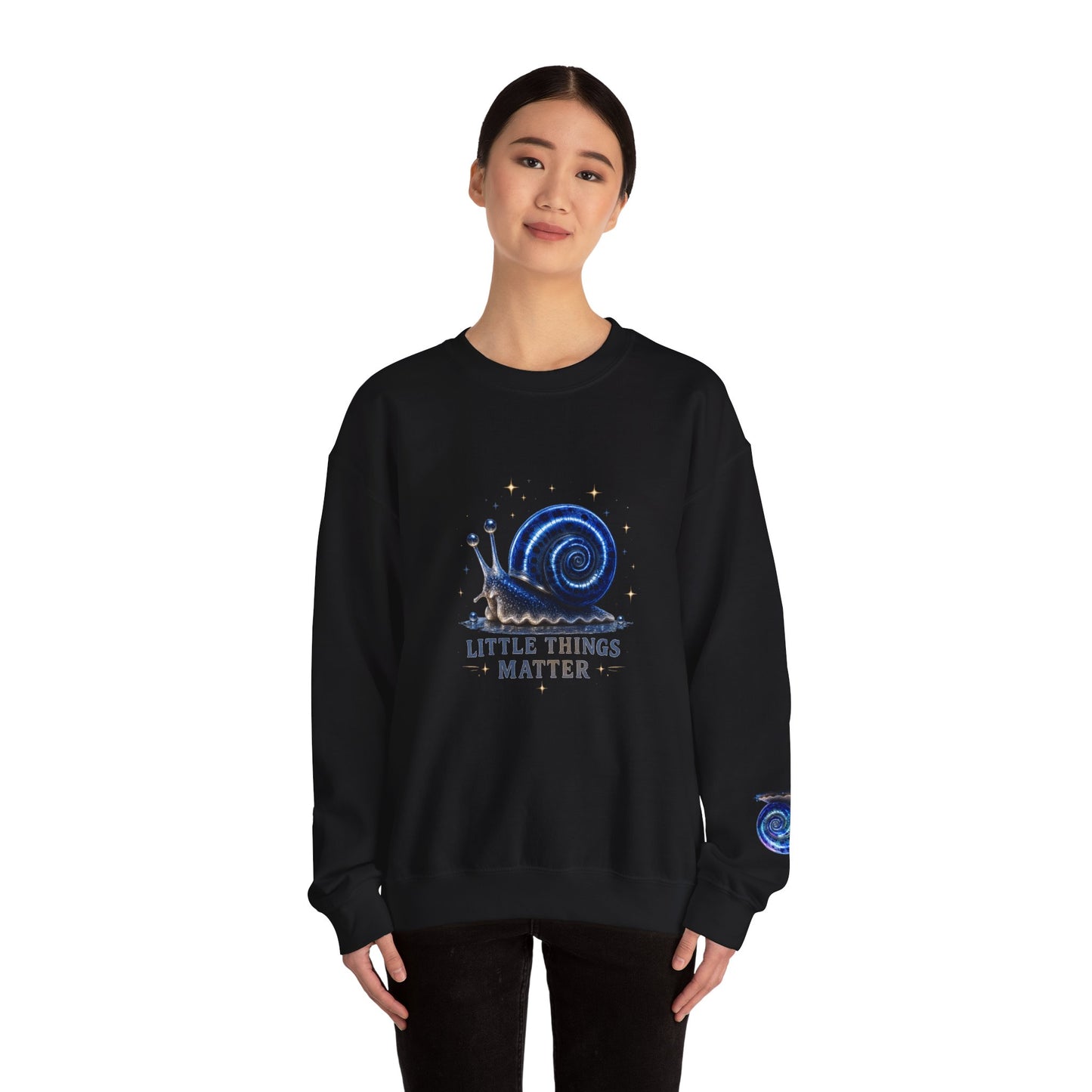 Little Things Matter Crewneck ✨🐌💙