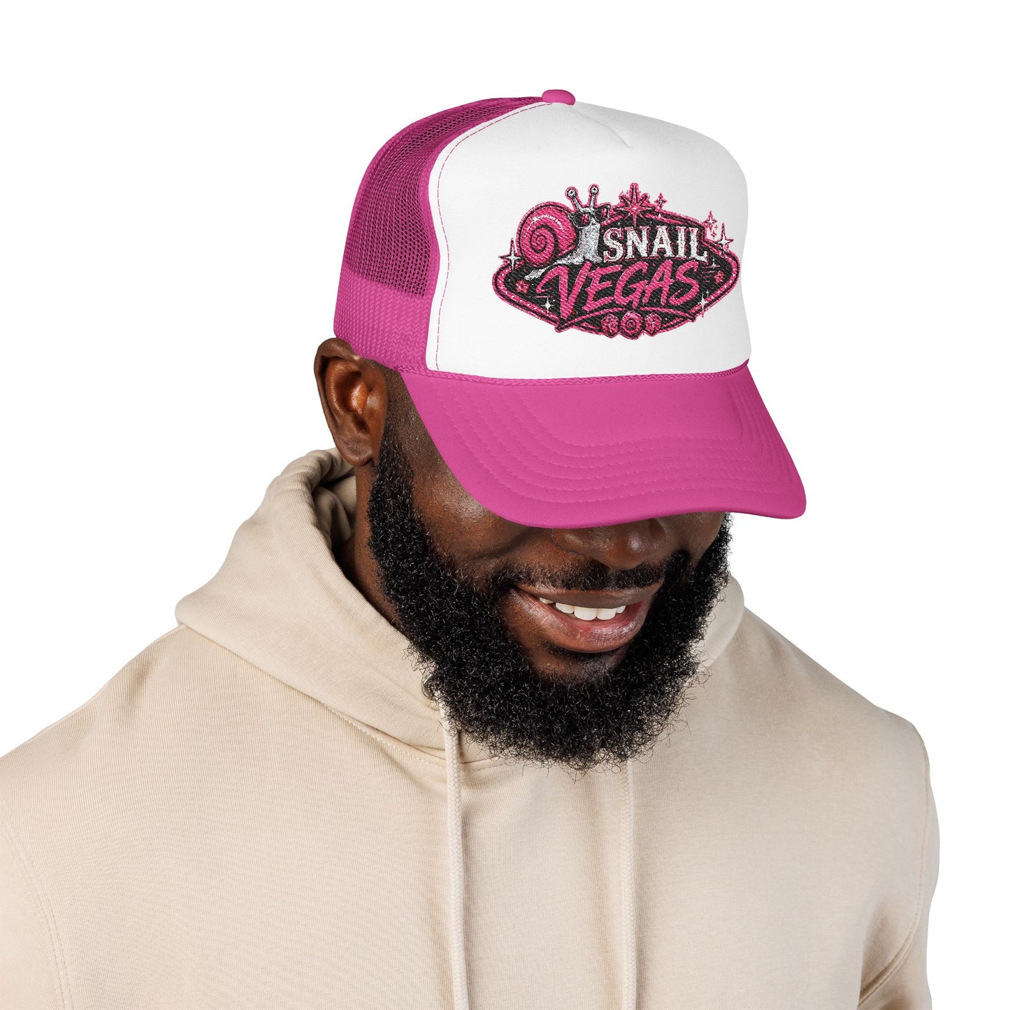 Snail Vegas Trucker Hat 🎰🐌✨