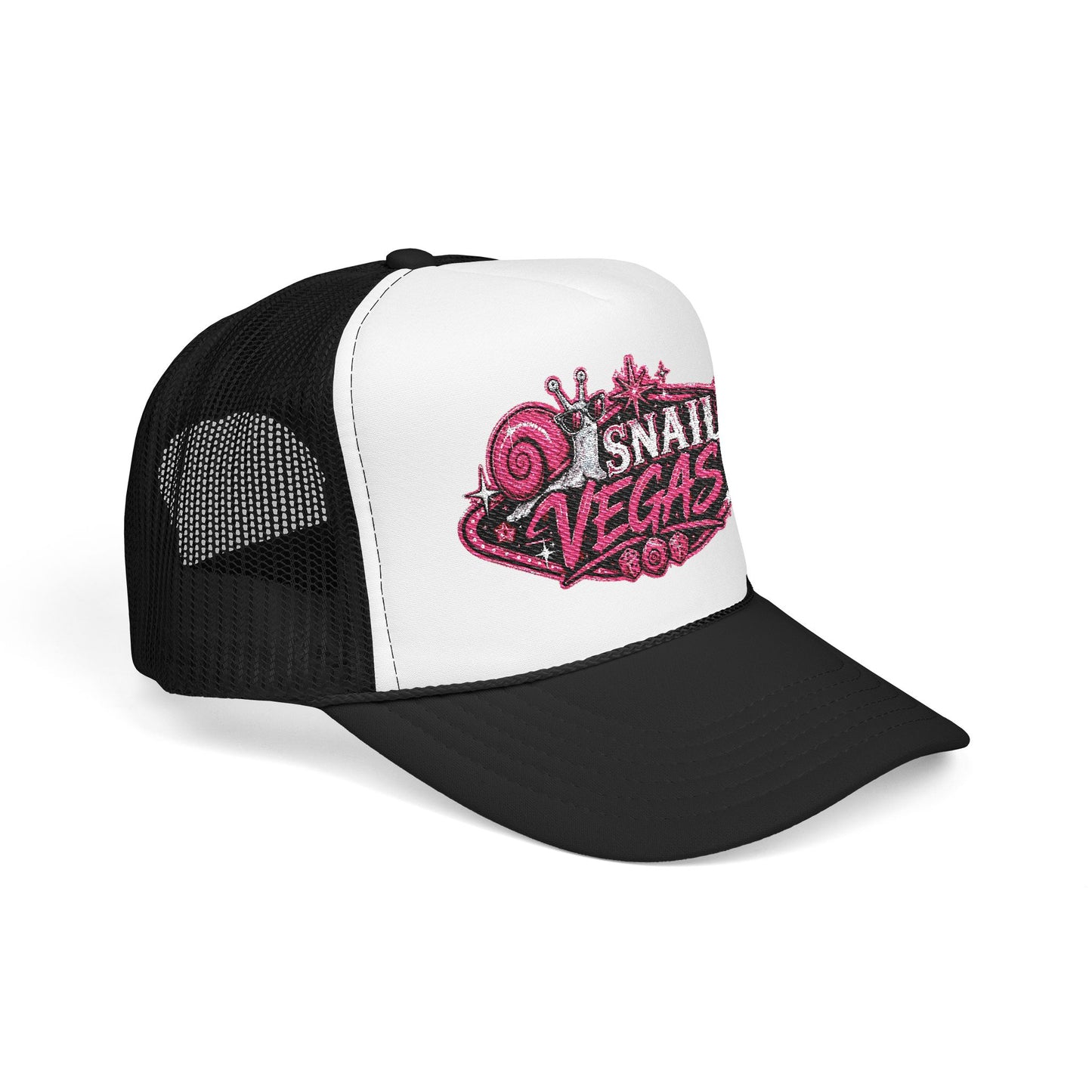 Snail Vegas Trucker Hat 🎰🐌✨