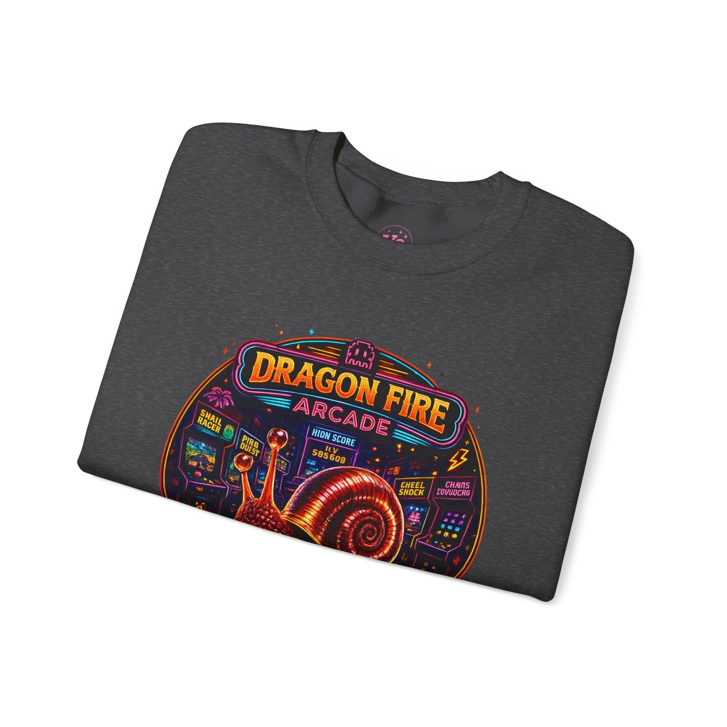 Dragon Fire Arcade Crewneck