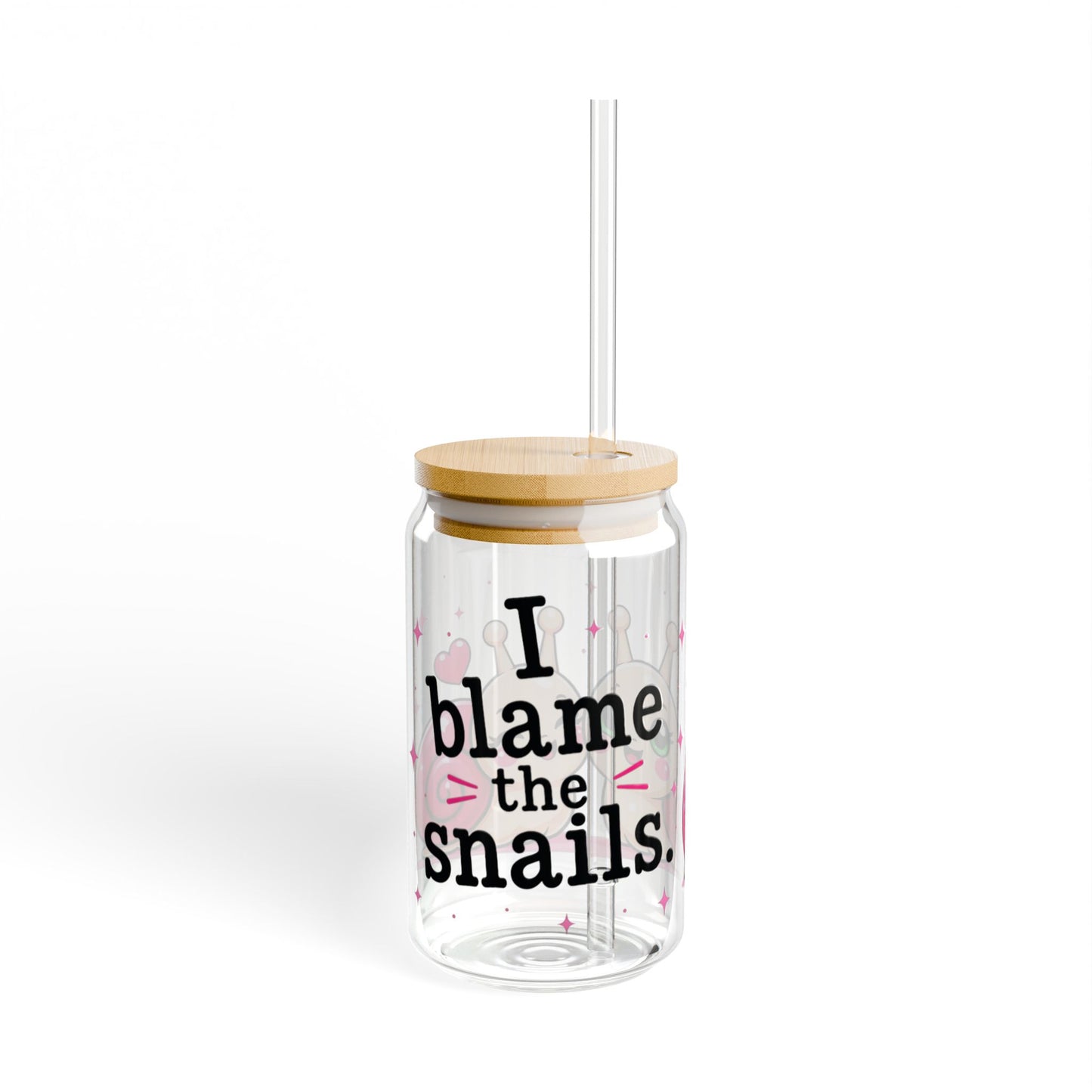 Snail’s Clear Fault Glass Tumbler