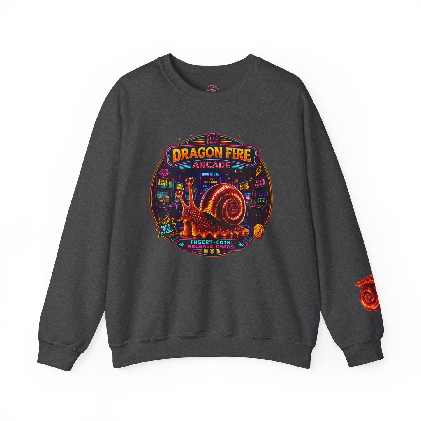 Dragon Fire Arcade Crewneck
