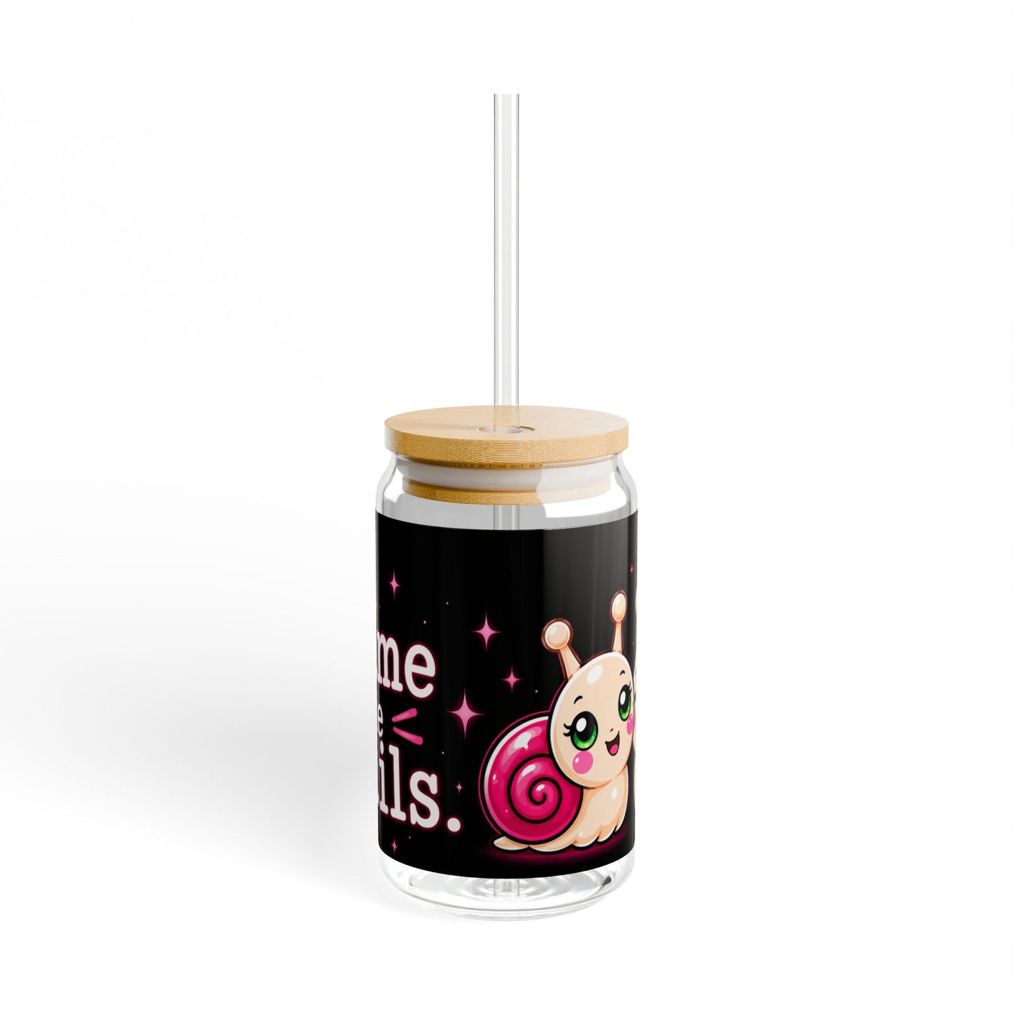 Snail’s Midnight Fault Glass Tumbler