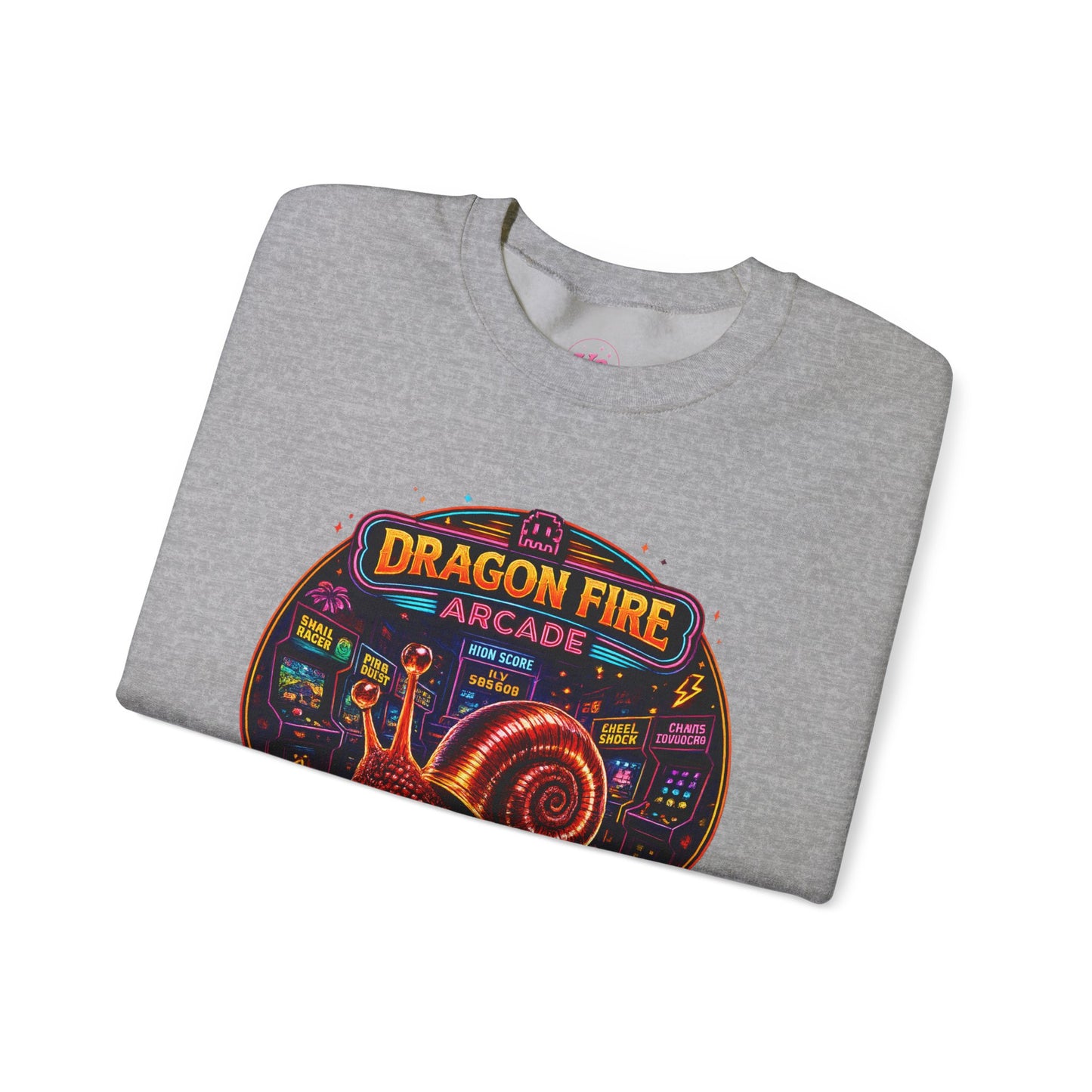 Dragon Fire Arcade Crewneck