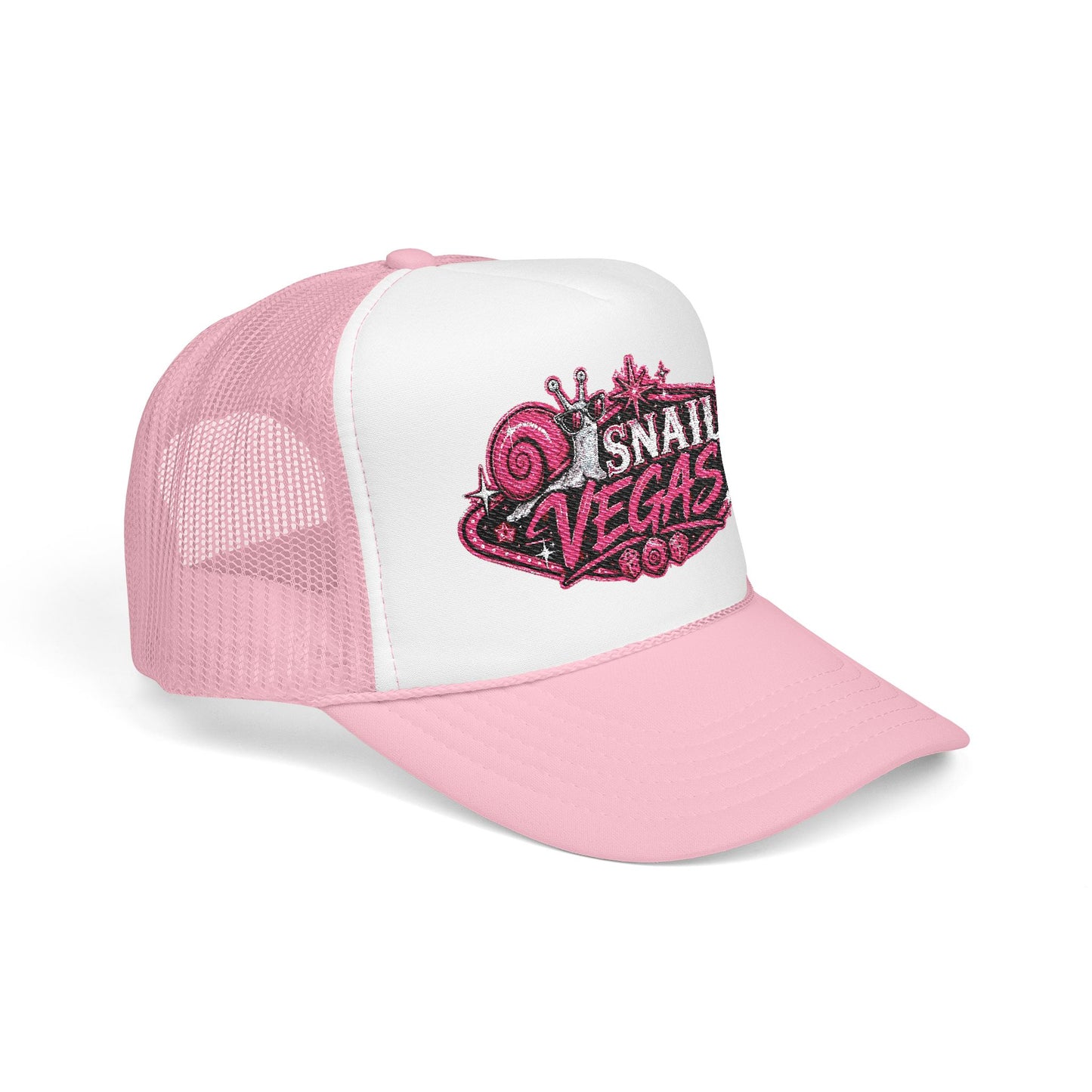 Snail Vegas Trucker Hat 🎰🐌✨
