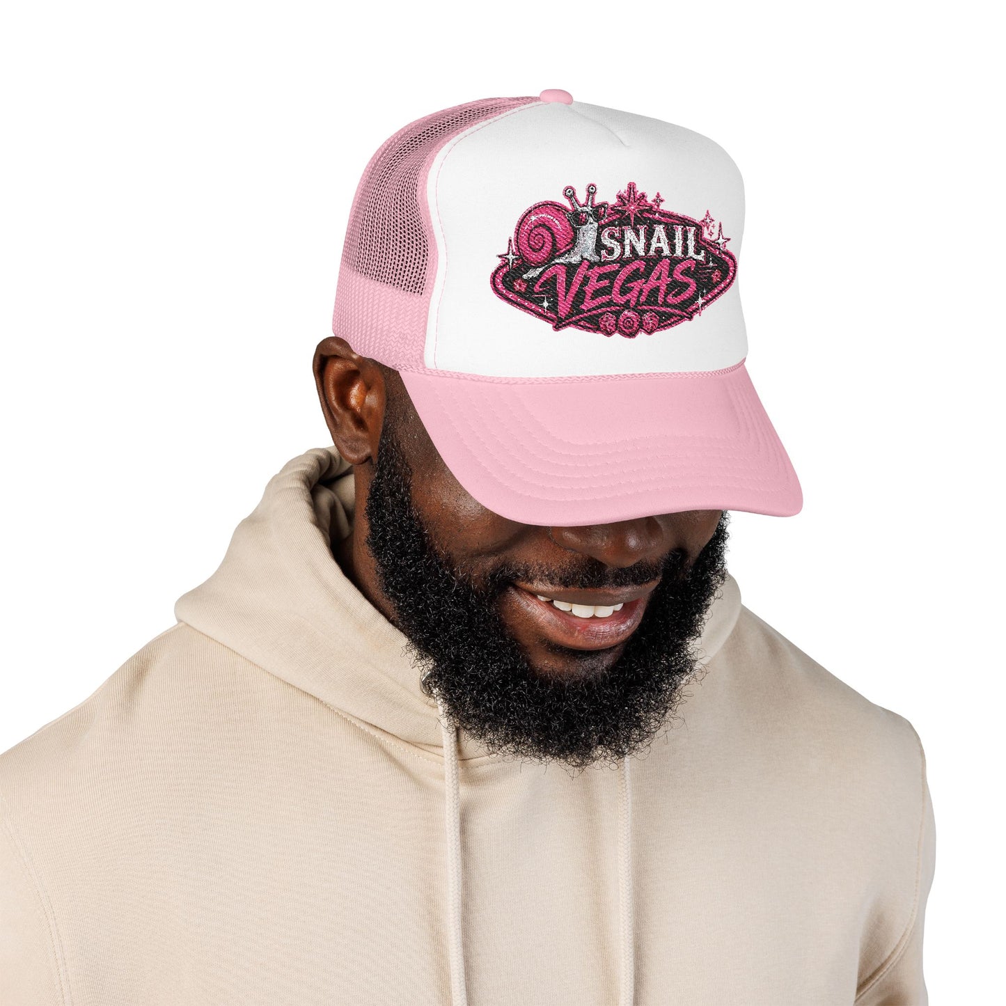 Snail Vegas Trucker Hat 🎰🐌✨