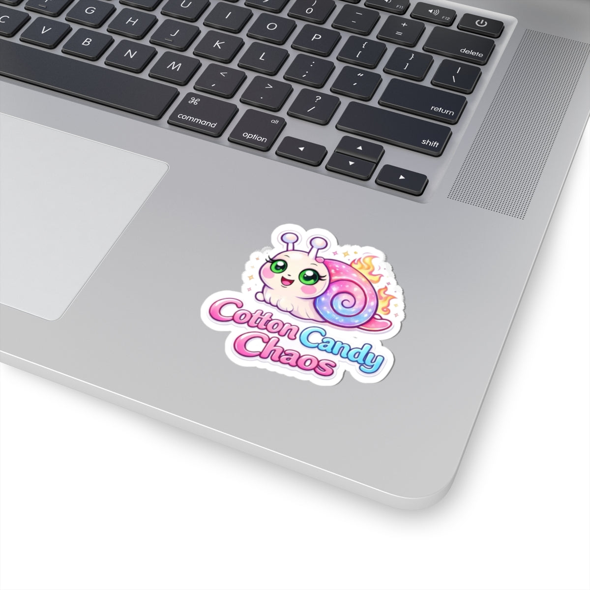 Cotton Candy Chaos Snail Line Sticker