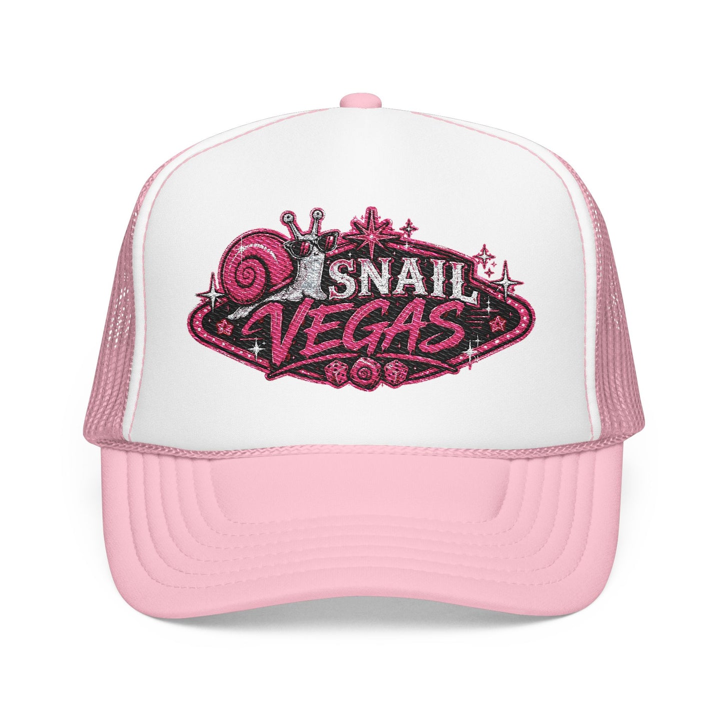 Snail Vegas Trucker Hat 🎰🐌✨