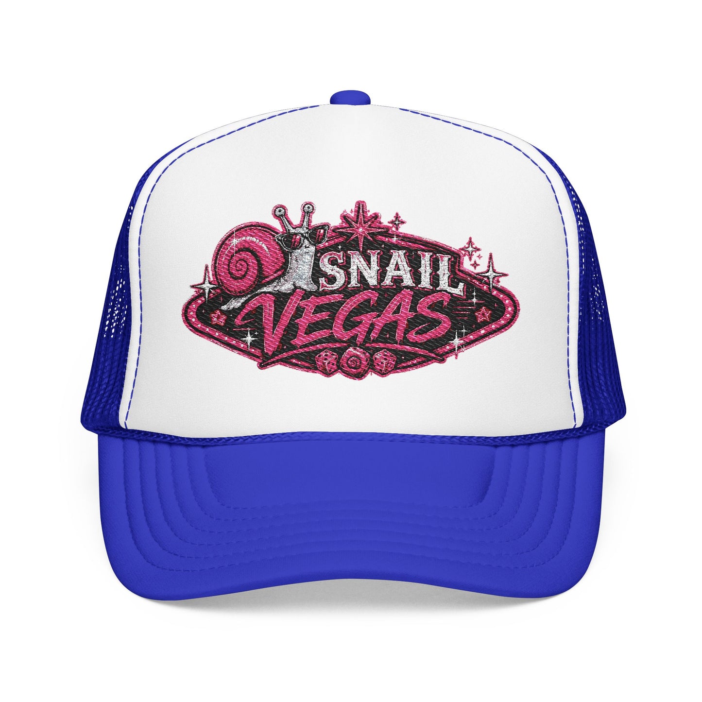 Snail Vegas Trucker Hat 🎰🐌✨