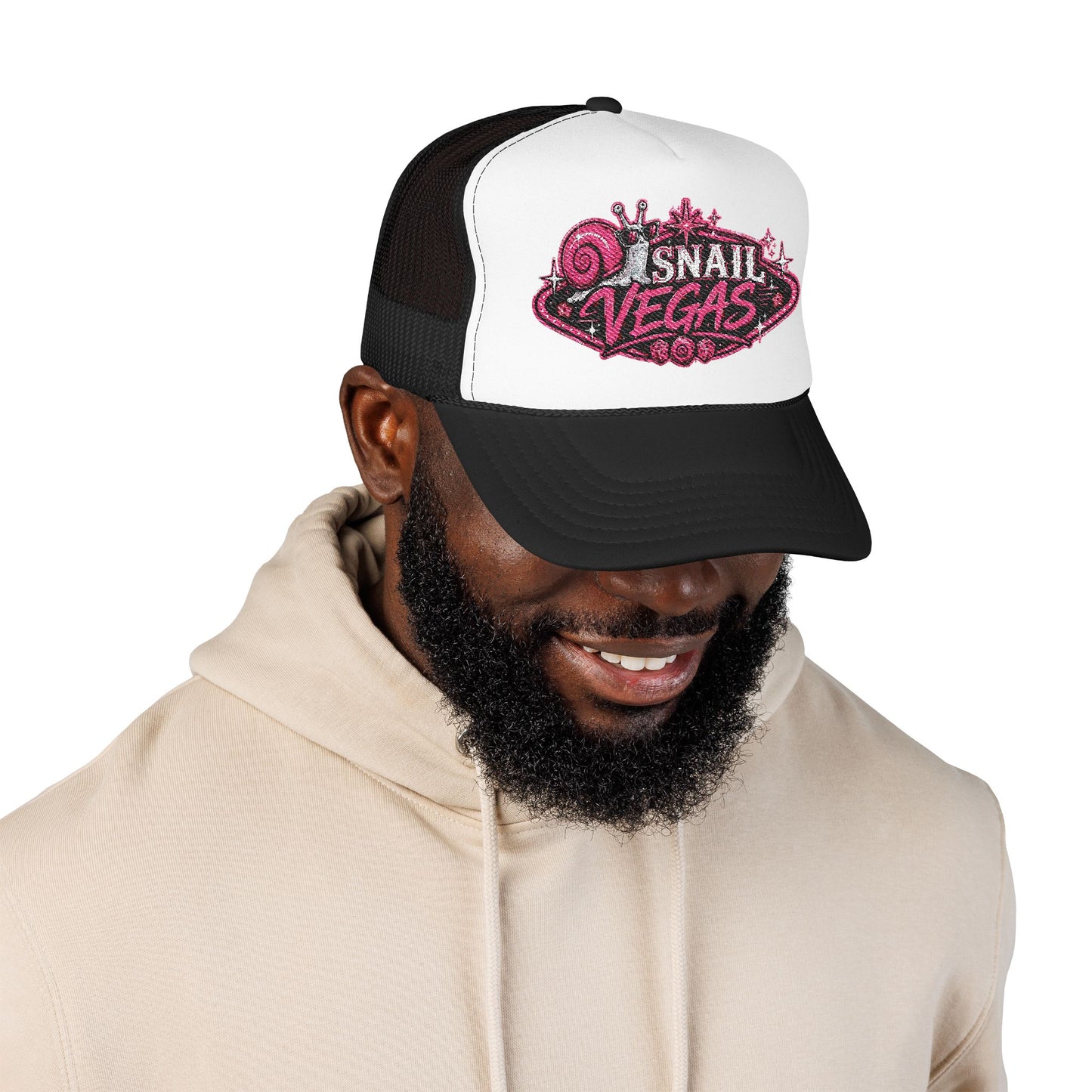 Snail Vegas Trucker Hat 🎰🐌✨